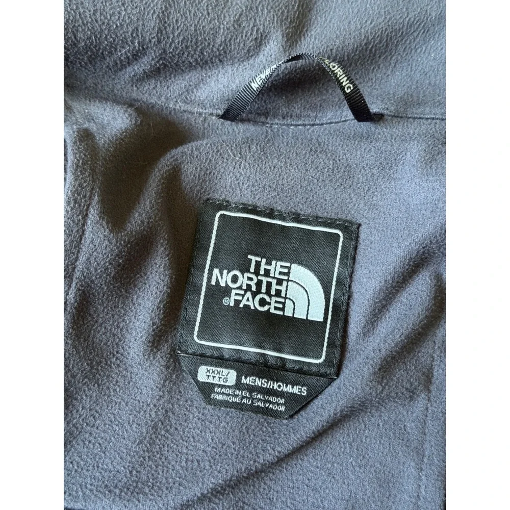 The North Face Softshell Jacket Mens WindWall Full Zip Gray XXXL